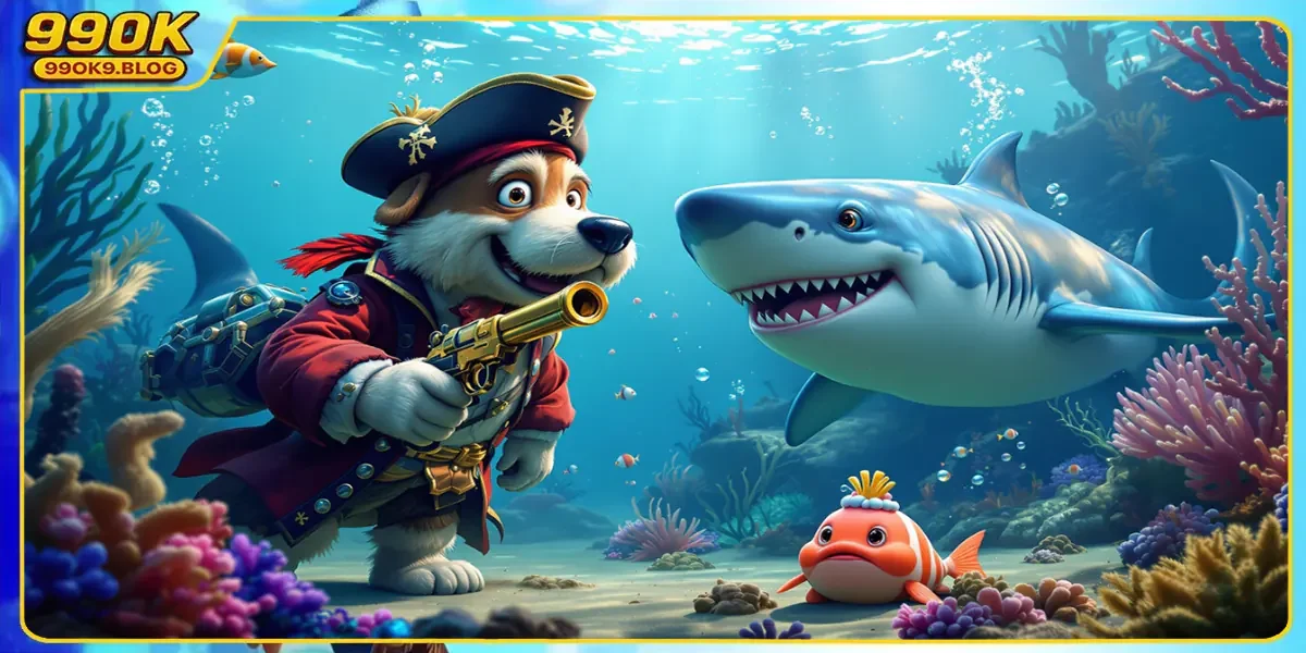 Hướng dẫn chơi game bắn cá đại dương dậy sóng 99OK