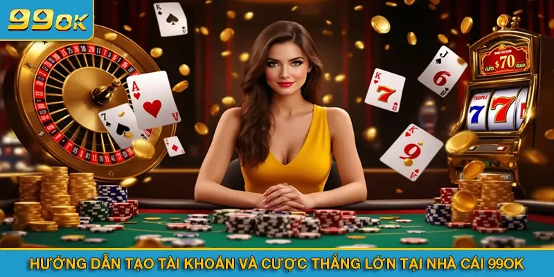 Hướng dẫn tạo tài khoản và cược thắng lớn tại nhà cái 99OK